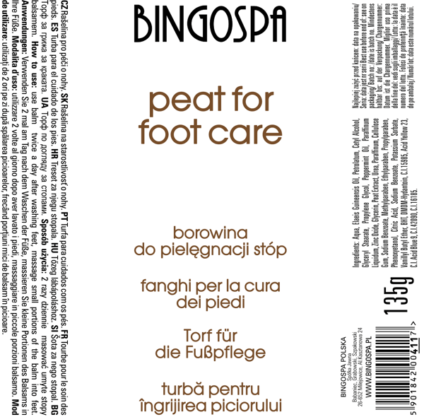Bingospa fotbehandling