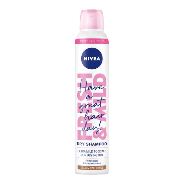 NIVEA Tørt Shampoo til hår med medium nuancer 200 ml