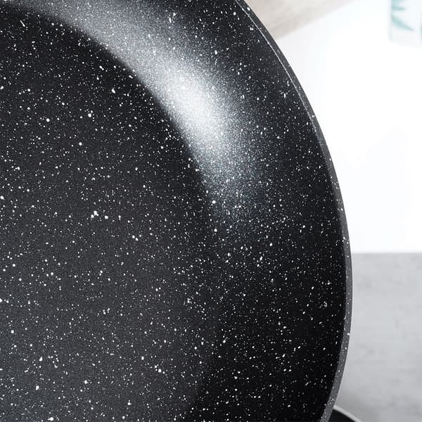 Granit stegepande BLACK&WOOD 26 cm