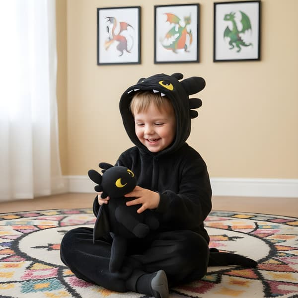 Tandlös Kigurumi Pyjamas Barn 105-115cm