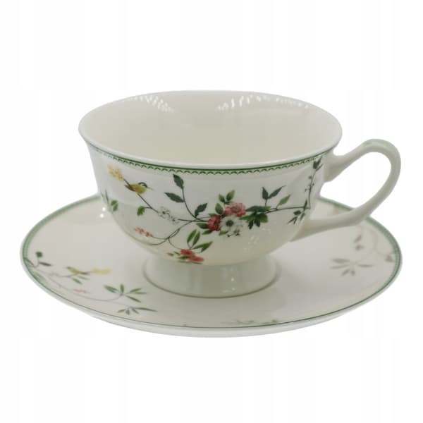 KOPP-SET MED 2 DELAR 220 ml MED FAT FÖR TE OCH KAFFE