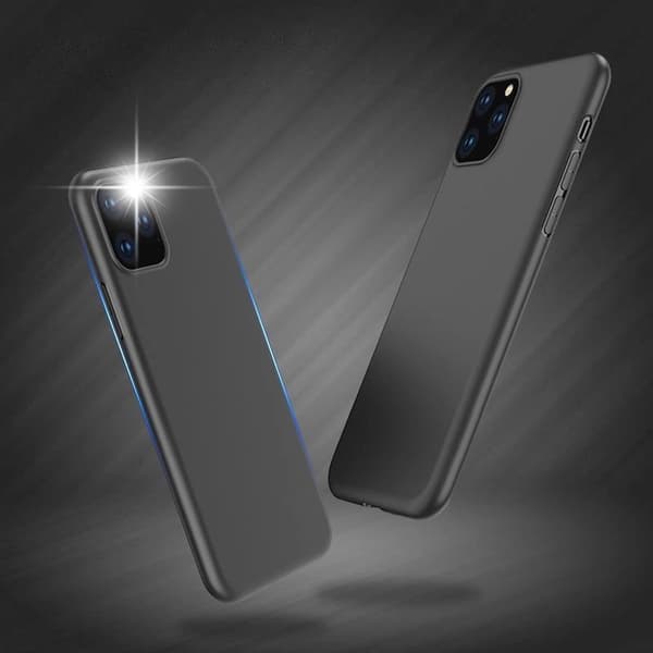 Blødt, fleksibelt gelcover til Honor 60, sort