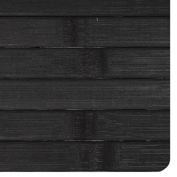 Bambu bordsmatta svart rullbar 44x24 cm