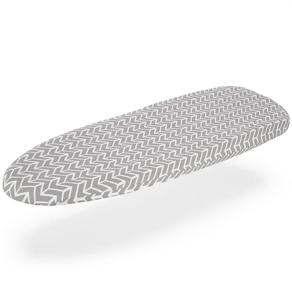 Bomuldsstrygepladedæksel grå 77x31 cm