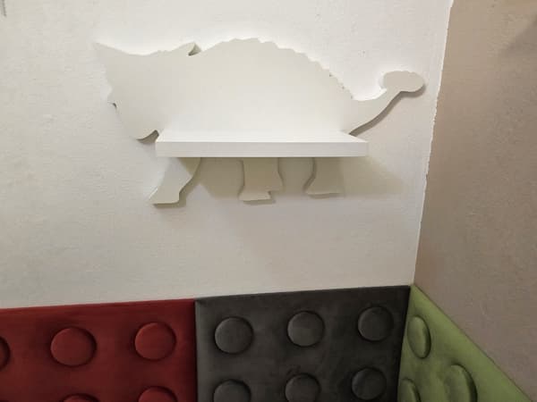 Dinosaurus-Ankylosaurus Prestige Shelf