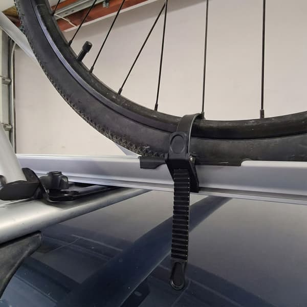 HAKR Speed Alu Sølv Cykelstativ + Lås