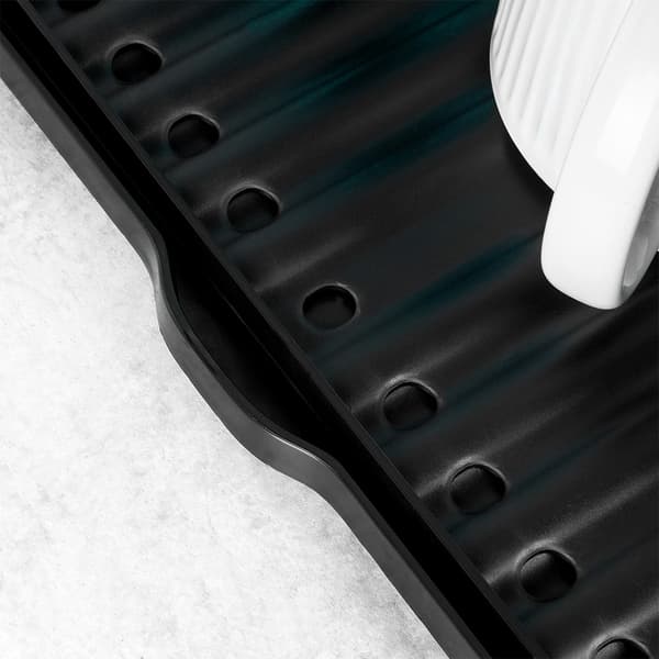 Fällbar matta för torkning av disk 37,5x 20,5/33 cm