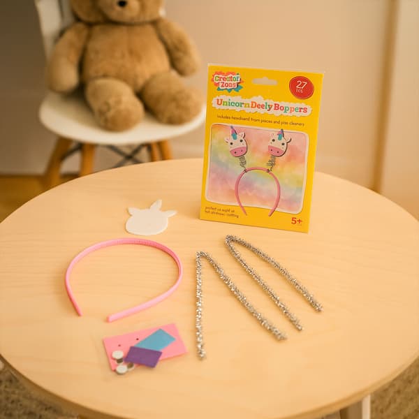 ENHÖRNINGS Kreativt Set, Konstnärligt, DIY-utskärningar för barn