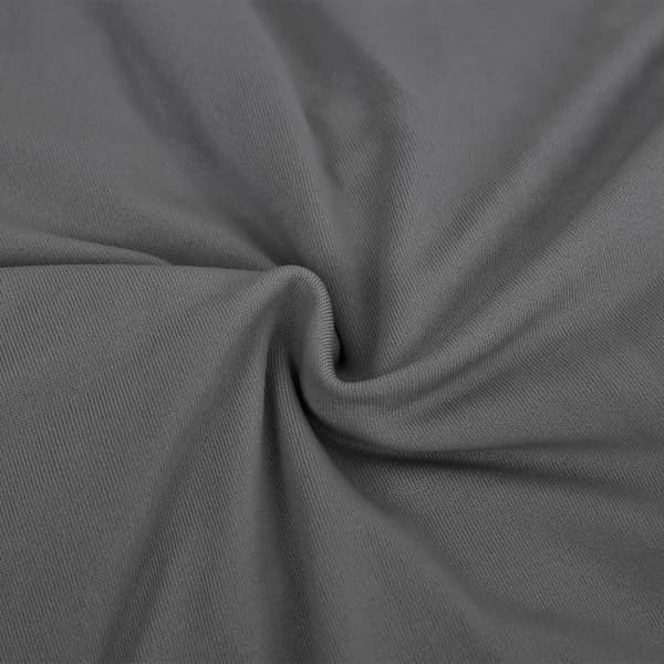vidaXL Stretchigt 3-sits sofföverdrag antracit jersey