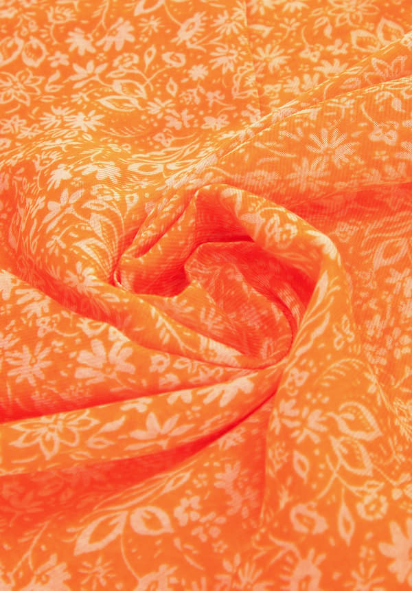 Wittchen Dame Sart Dametørklæde Orange Polyester