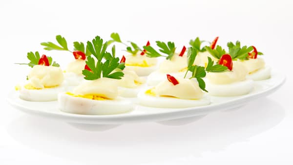 ÆGGETALLERKEN PORCELÆNS ÆGGETALLERKEN
