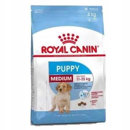 Royal Canin Medium Junior torrfoder för hundar 4 kg