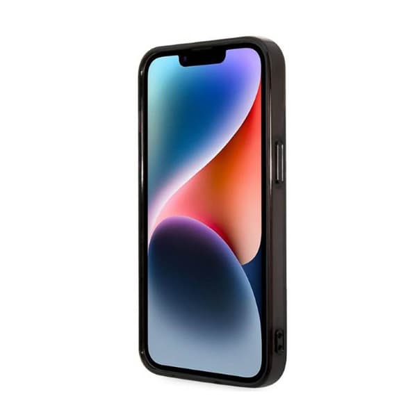 Karl Lagerfeld Gradient Ikonik Karl & Choupette - iPhone 14 Plus etui (sort)