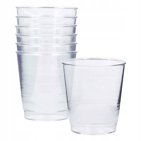 Engangs shotglas til vodka 40ml 50 stk