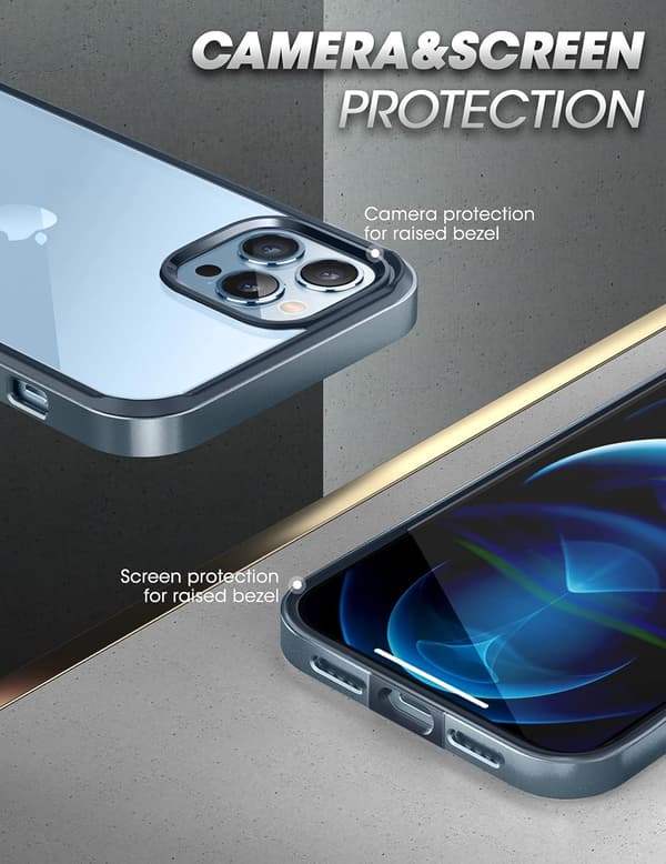 ETUI TIL IPHONE 13 PRO MAX 6,7' TRANSPARENT ETUI
