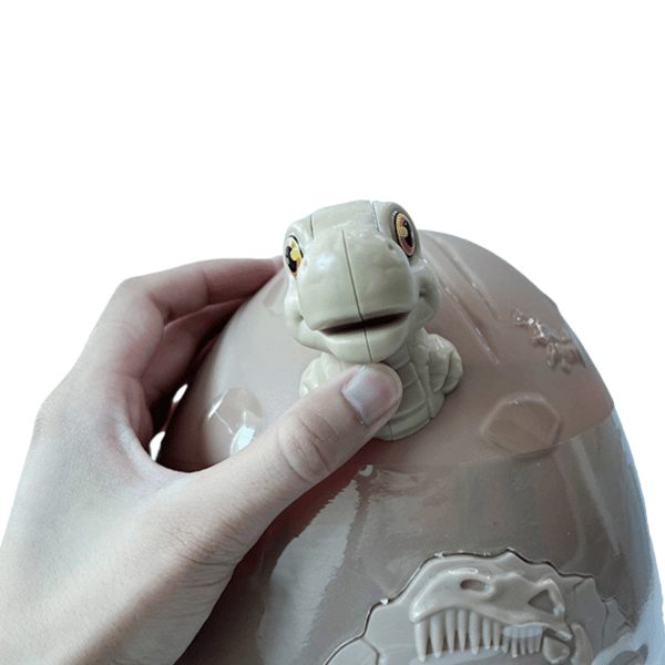 MEGA DINOSAURIEÄGG ÖVERRASKNINGSSET MATTA DINOSAURIEFIGURER