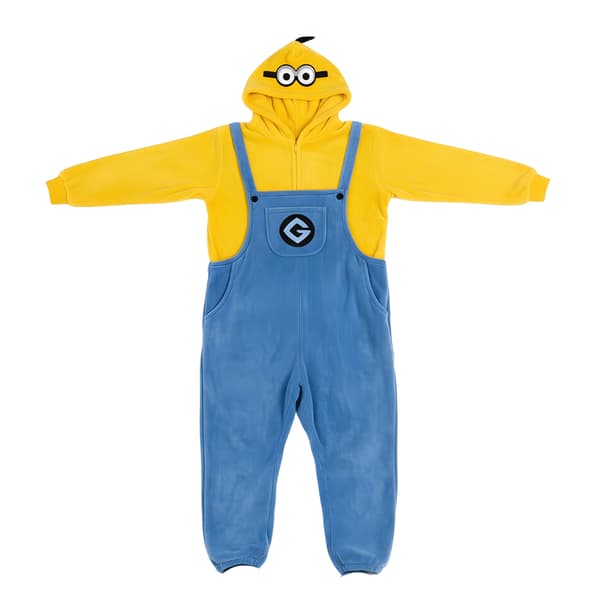 Minion-kostym Kigurumi-pyjamas 145-155 cm