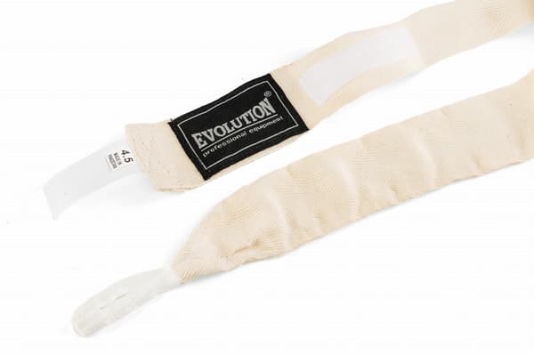Evolution Retro Natural Boksebandage 4,5 m SB-345RN