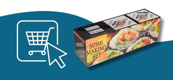 Komplett Sushi-kit Bazooka-matta Rullknivtillbehör | Gåva