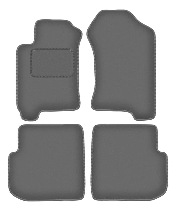 Velour grafit bilmåtter til: Subaru Forester I crossover (1997-2002)