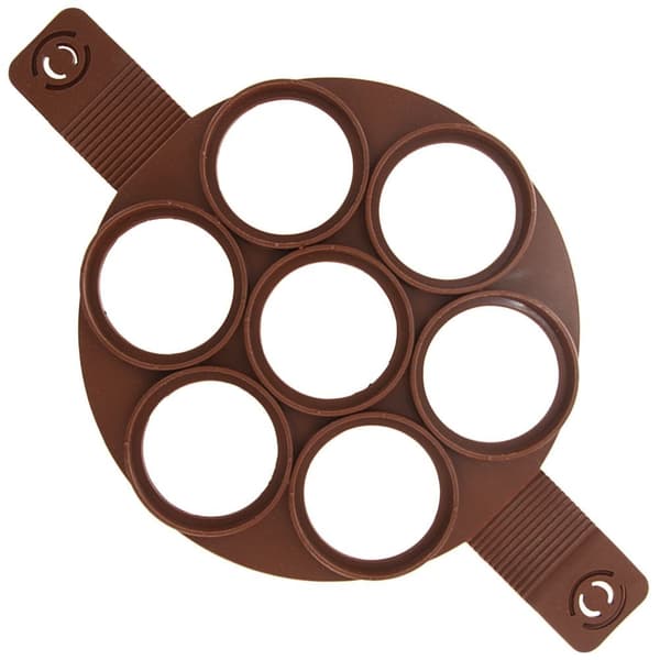 Äggform silikon brun SILLINIE 24 cm