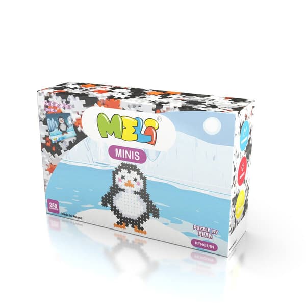 Meli Minis pingvinklodser 250 stk.