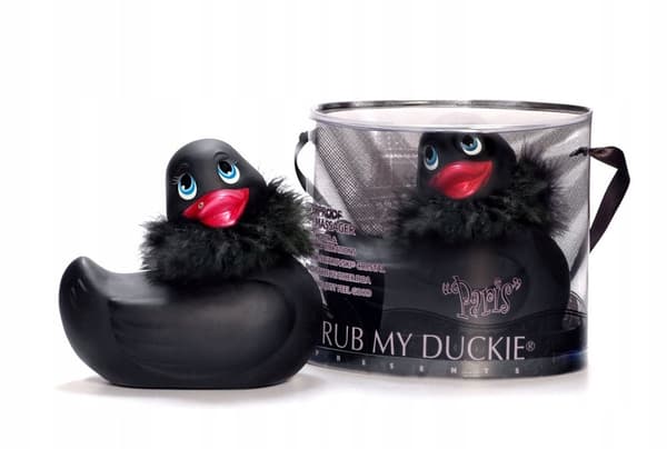 Klitstimulator Duck Massager I Rub My Duck Paris Sort Boa