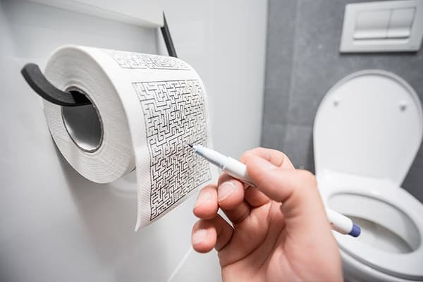 Maze wc-paperia 1 kpl.