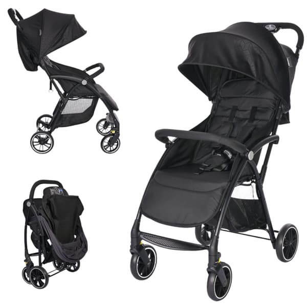 Lorelli Fresh - barnvagn upp till 22 kg | Black Jasper