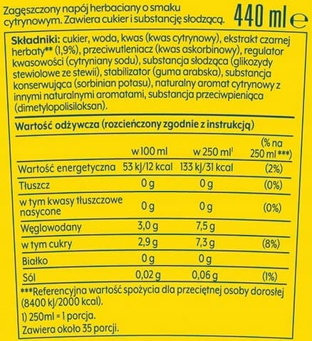 2x Lipton jäätee Peach SodaStream siirappi + jäätee Sitruuna
