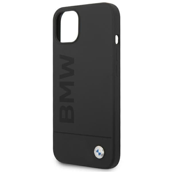 BMW Silikone Signature Logo Magsafe - iPhone 14 Plus Etui (Sort)