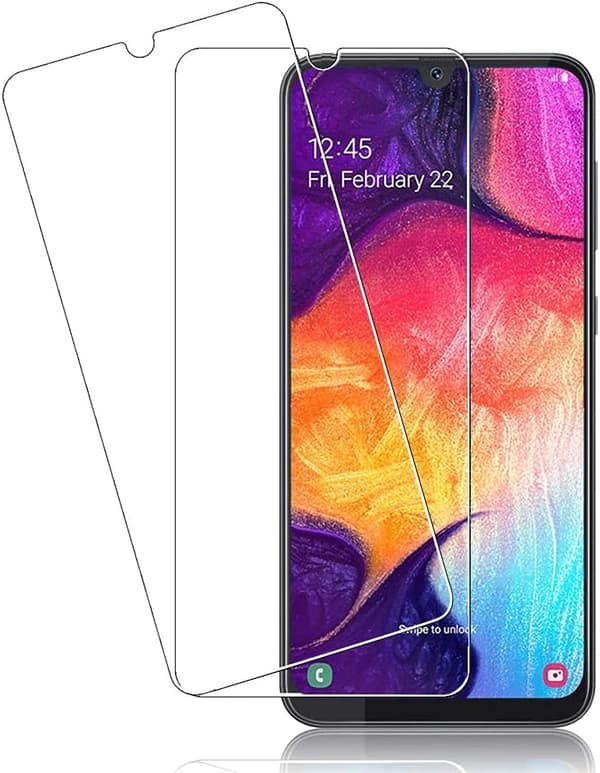 2x 9H Hærdet Glas til Samsung Galaxy A50 Høj beskyttelse, solid beskyttelse