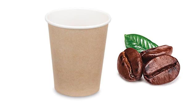 Engangspapirkop til kaffe kraft 250ml 50 stk