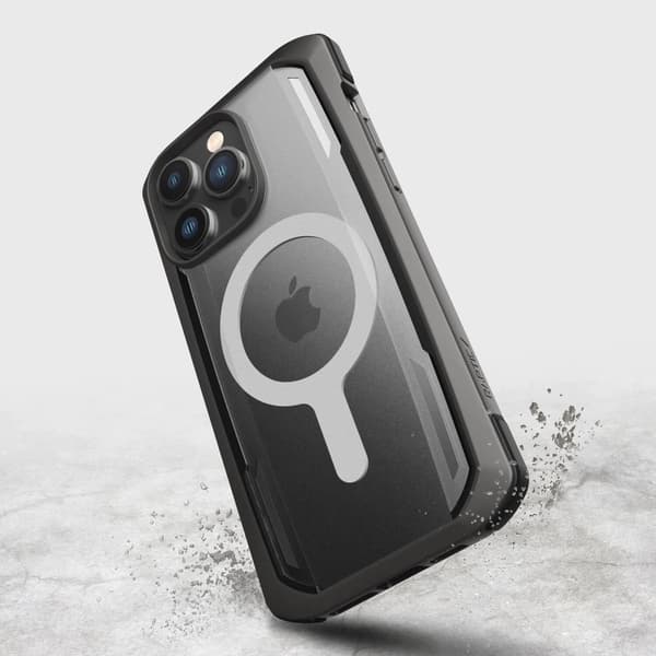 Raptic X-Doria Secure Cover iPhone 14 Pro med MagSafe pansret cover, sort