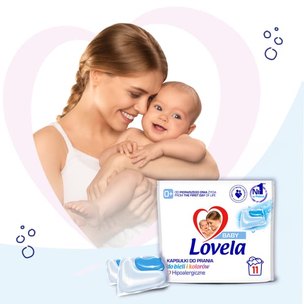 Lovela Baby Universal vaskemiddelkapsler 11 stk.