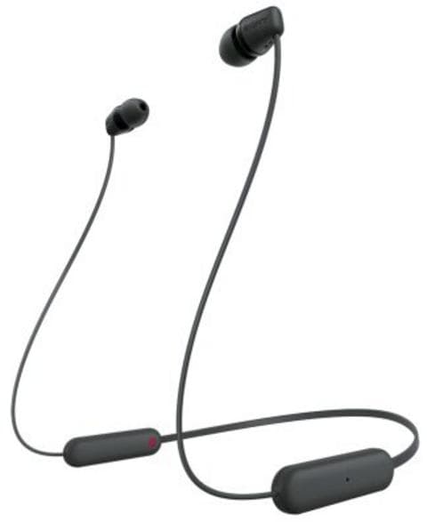 Trådløse høretelefoner SONY WI-C100 Sort