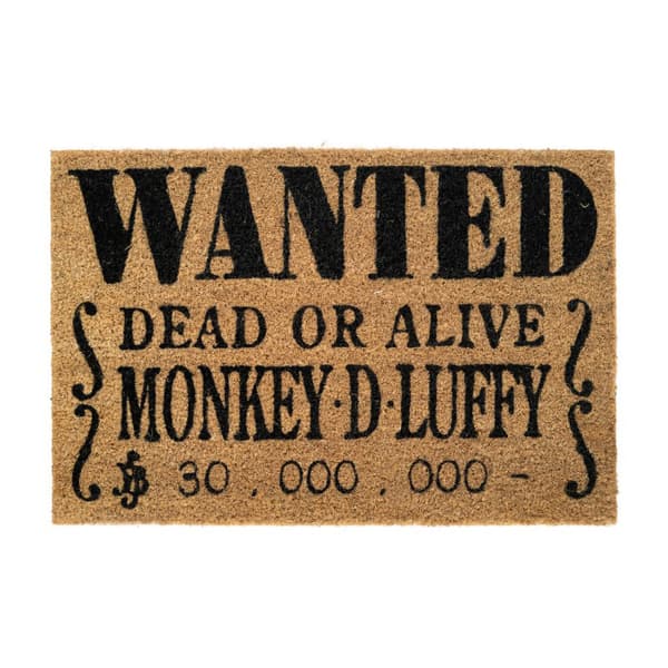 One Piece - Monkey D. Luffy dørmåtte (40 x 60 cm)
