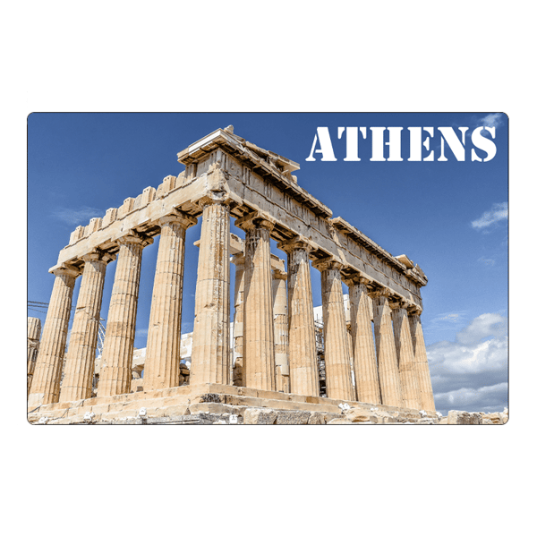 Køleskabsmagnet Athen Akropolis