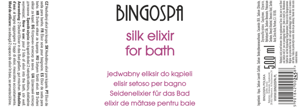 BINGOSPA silkkikylpyelixiir