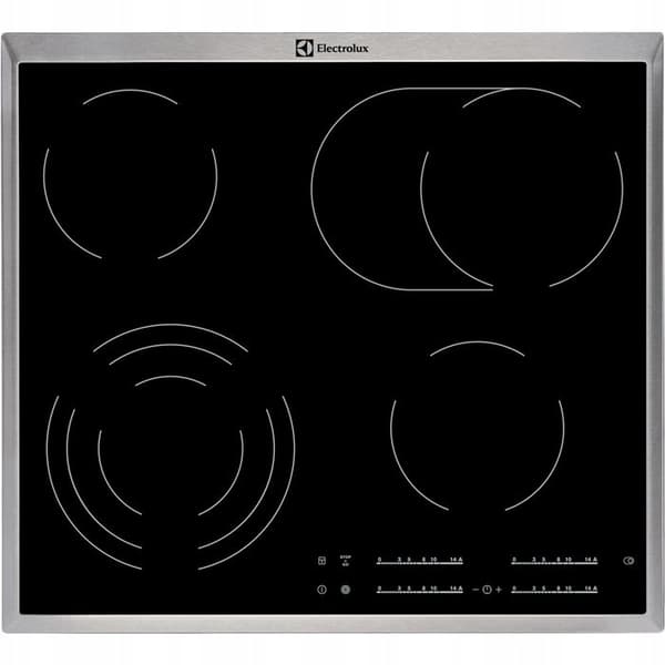 Electrolux EHF 46547XK keramisk häll, 4 värmezoner