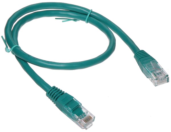 PATCHCORD RJ45/6/0,5-GRØN 0,5m