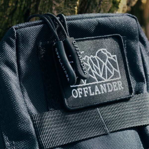 Universal taktisk pose OFFLANDER MOLLE med velcro sort