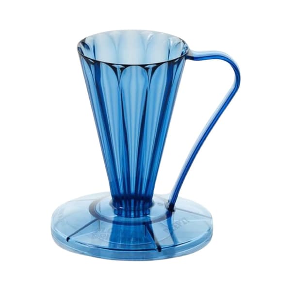 Dryp kaffebrygger Cafec Tritan Dripper Deep27 Blå kop 1
