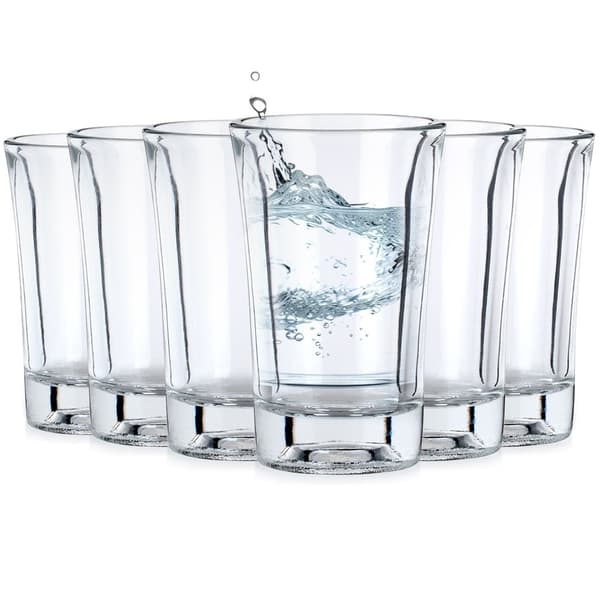 Lasiset pikkulasit vodkalle 40 ml 6 kpl