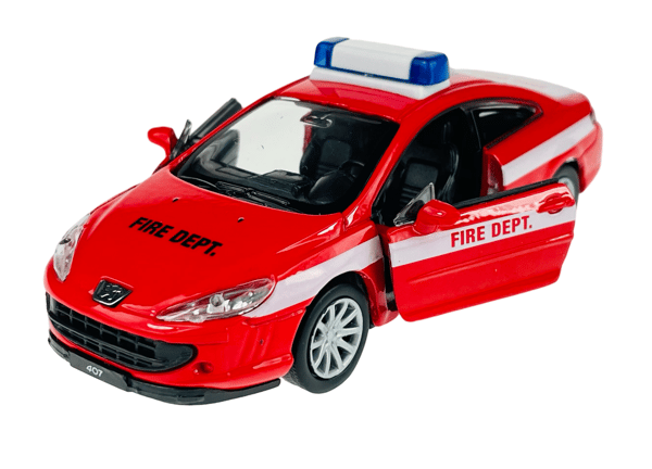 WELLY PEUGEOT 407 COUPÉ ELDRÖD 1:34 42368