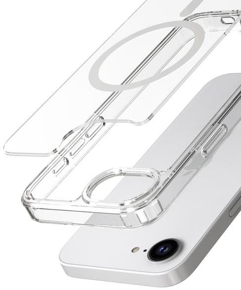 ARAREE Duple M -kotelo iPhone 16E:lle läpinäkyvä