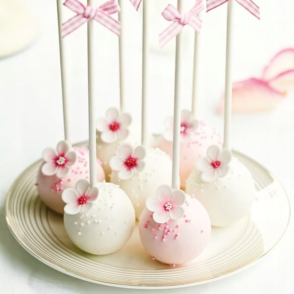 Cake Pops klubbpinnar i papper 15 cm 100 st.