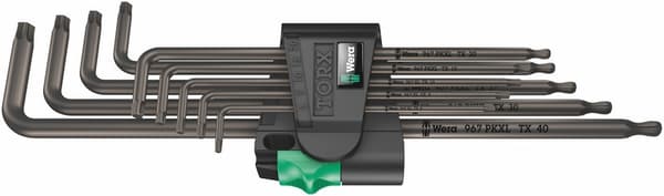TORX NØGLESÆT, LANGT, 9 DELE - W05024460001
