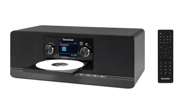 Radio TechniSat INTERNET CD DAB+ FM BTUSB 2×5 W DIGITRADIO 372 svart