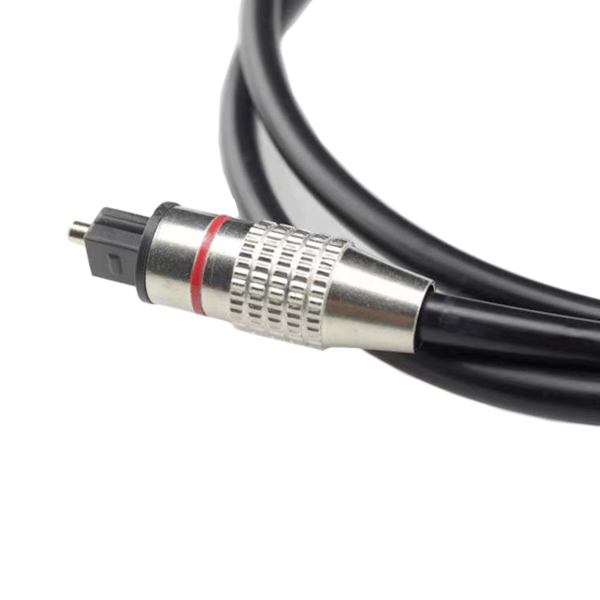 Optisk kabel 200 cm Toslink ljudkabel 5 mm solid SPDIF digital 2 meter